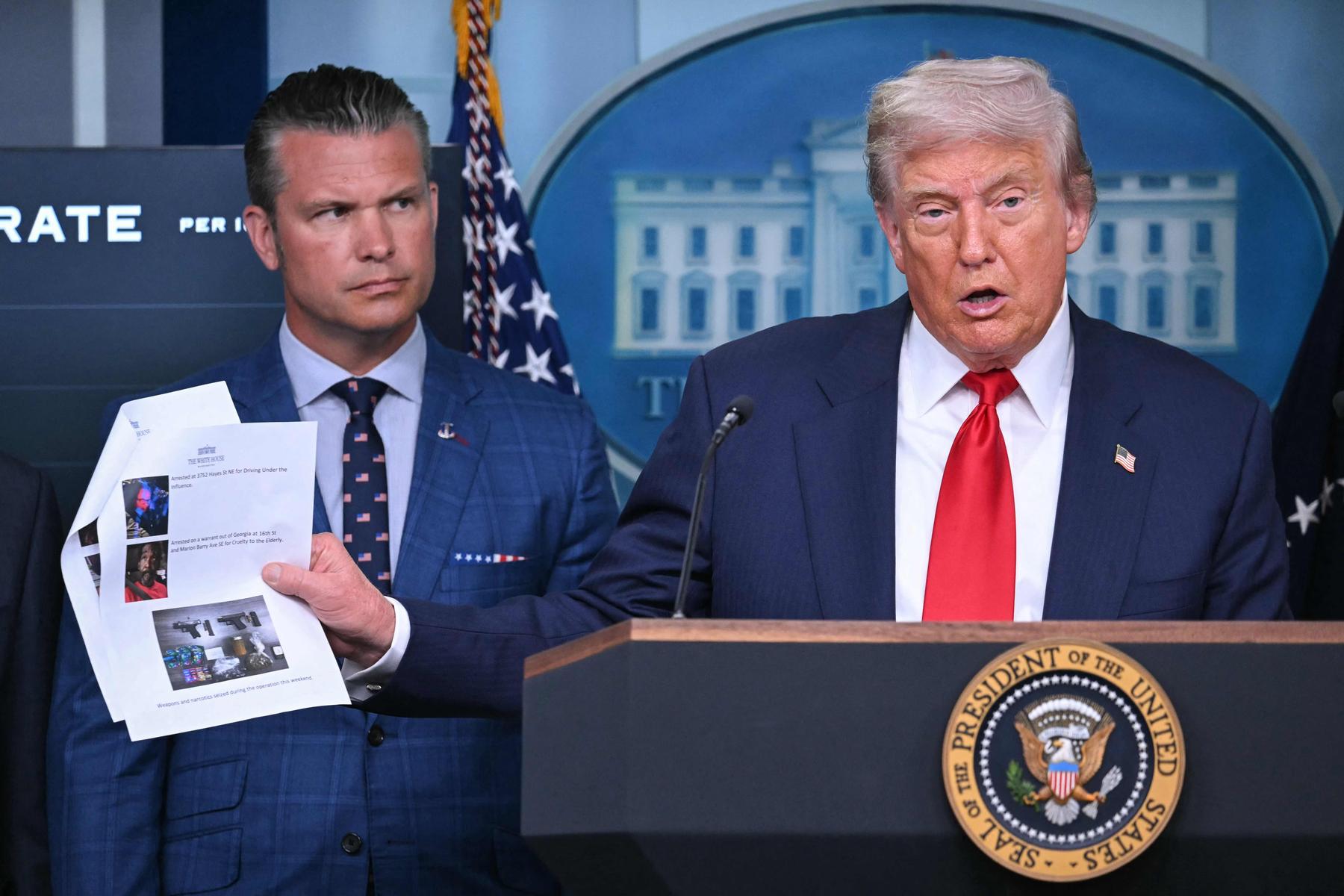 Heftige Kritik der Polizei: Trump setzt Nationalgarde in Washington ein: „Werden Hauptstadt zurückerobern“