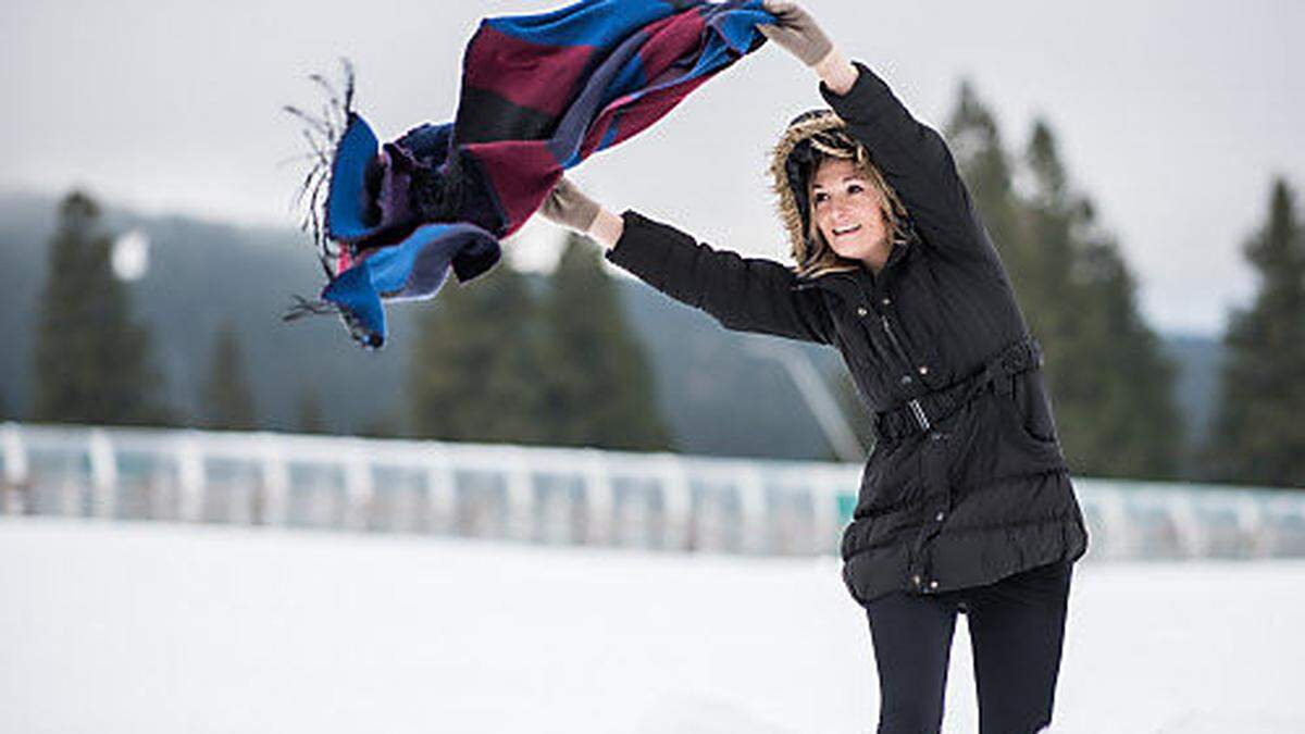 Schnee und Schauer erwarten die Meterologen am Freitag