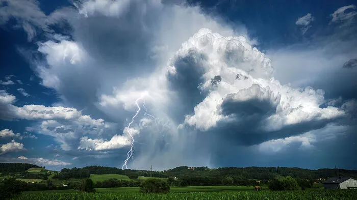 Hagelunwetter in der Steiermark