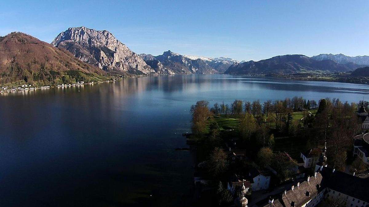 Der Traunsee in OberösterreichDer Traunsee