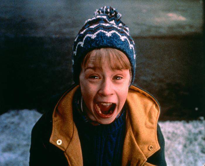 Und er muss auf ewig zu Weihnachten allein daheim bleiben: Macaulay Culkin in „Kevin – Allein zu Haus“ 