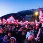 BAD MITTERNDORF,AUSTRIA,27.JAN.24 - NORDIC SKIING, SKI JUMPING, SKI FLYING - FIS Ski Flying World Championship Kulm. Image shows guests of fans.
Photo: GEPA pictures/ Edgar Eisner