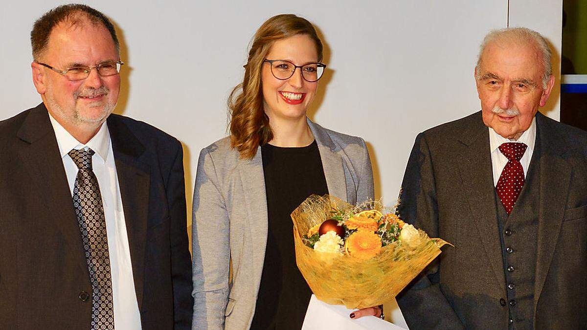 Thomas Michor, Sabrina Salcher und Johann Flaschberger