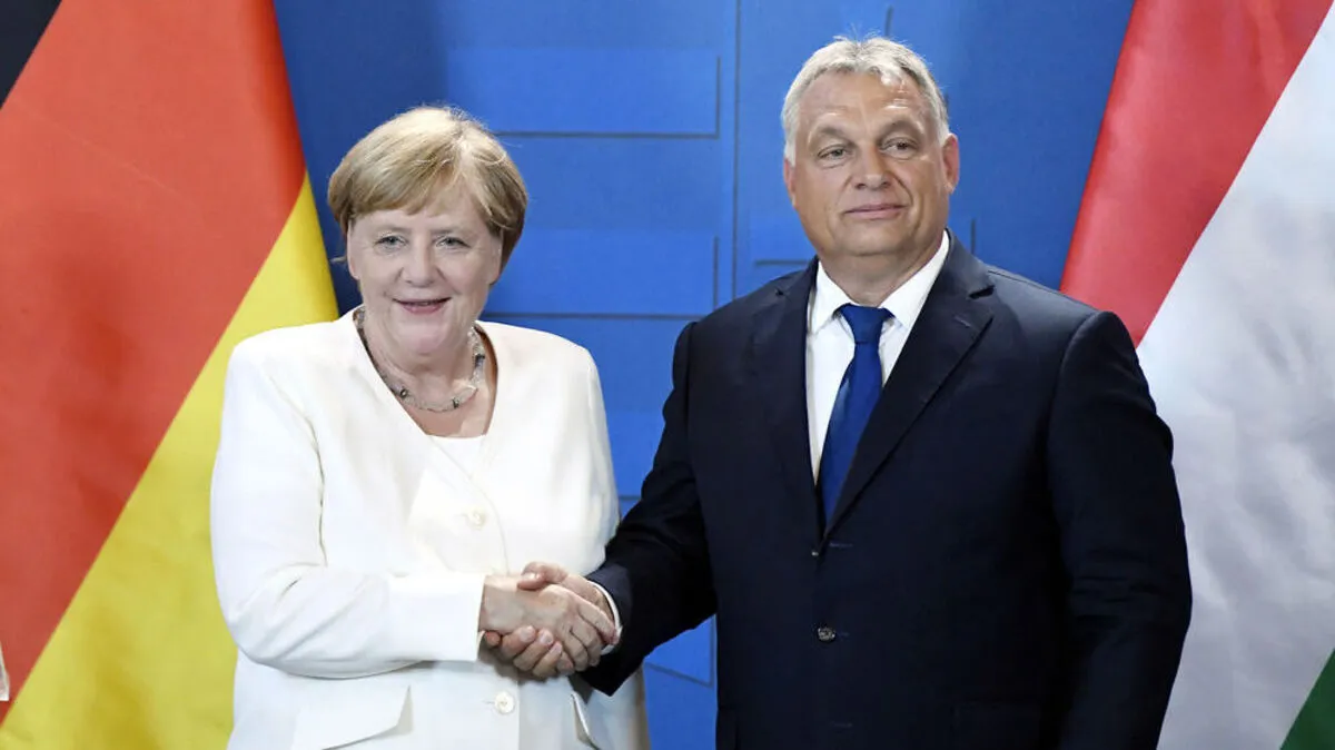 Angela Merkel und Viktor Orban