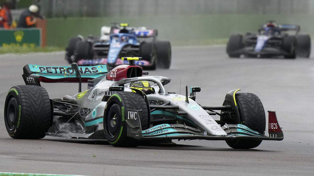 Lewis Hamilton erlebte in Italien ein Debakel