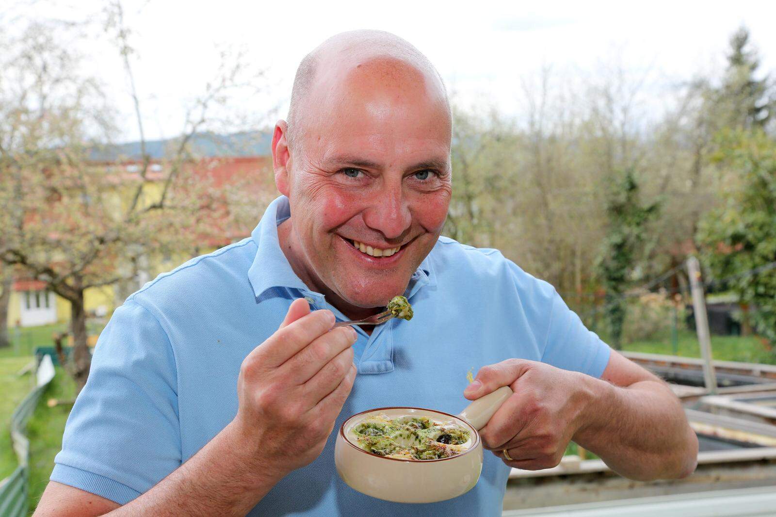 Christoph Salanda züchtet in Krumpendorf eiweißreiches, gesundes, nachhaltiges Slow Food.
