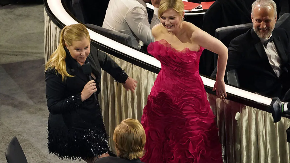 Amy Schumer und Kirsten Dunst bei der besagten Szene 