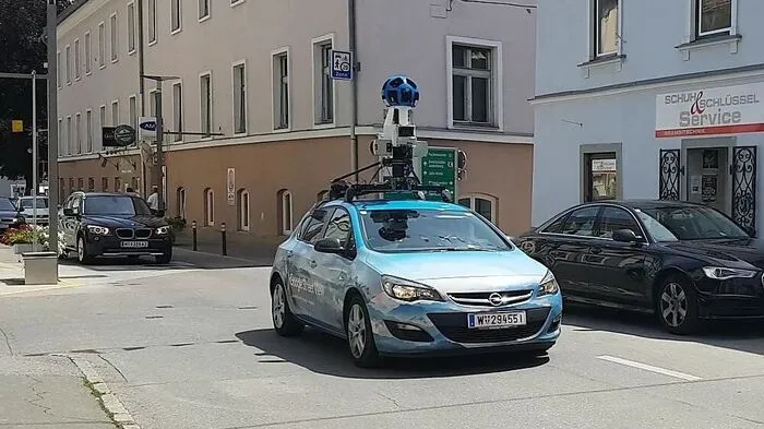Das ´Street View Car´ in der Judenburger Innenstadt
