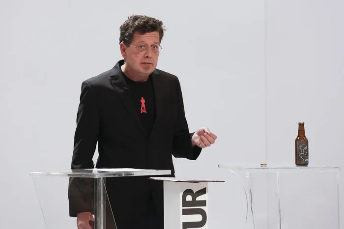 Was Literatur für ihn ist, machte er in seine Rede deutlich: "Seelenfutter" (so der Titel).