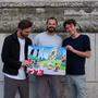 Diese drei Studenten aus Wien machten den 1. Platz im Rennen um den Neubau des Geldspeichers