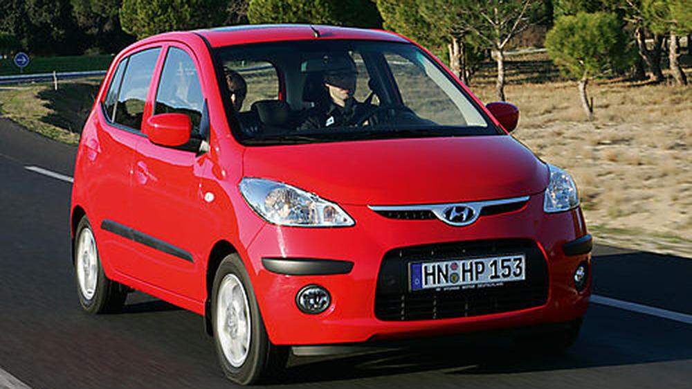 2008 bis 2013: die erste Generation des Hyundai i10