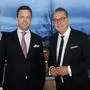 Johann Gudenus und Heinz-Christian Strache trafen sich in Velden