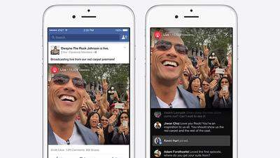 Facebook will Live-Videos noch prominenter machen