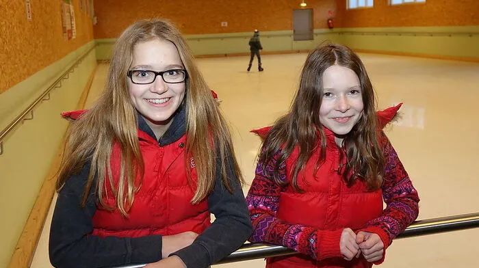 Marlene und Hannah haben die Halle schon ausprobiert