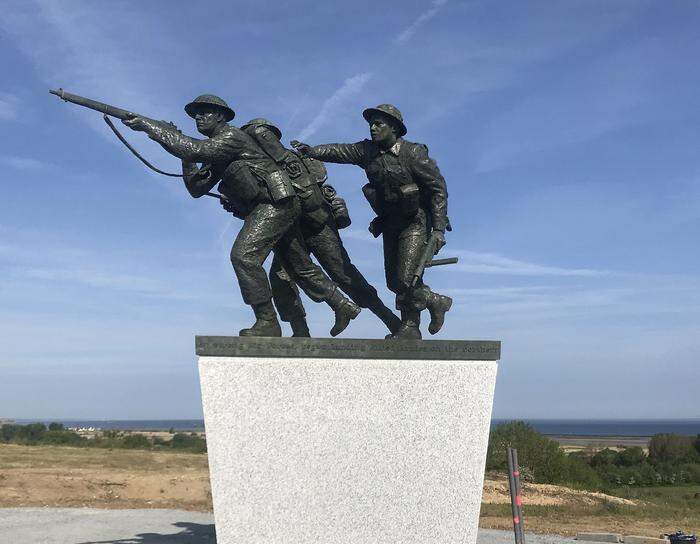 Das D-Day-Denkmal in der Normandie.
