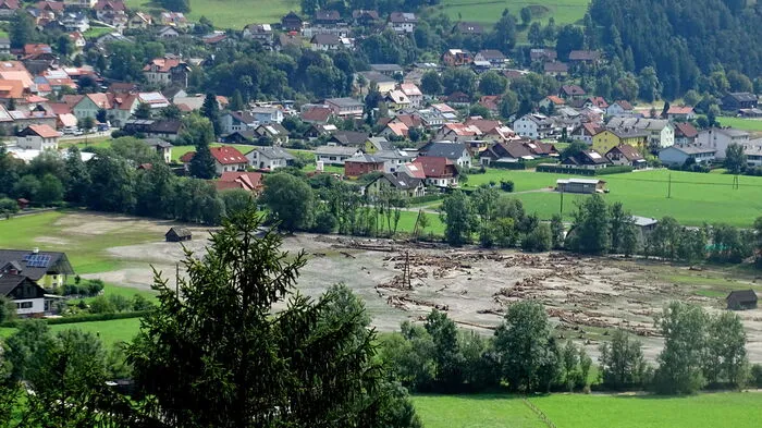 Rund 150 Einsatzkräfte der Feuerwehr waren auch am Samstag rund um Oberwölz im Einsatz.