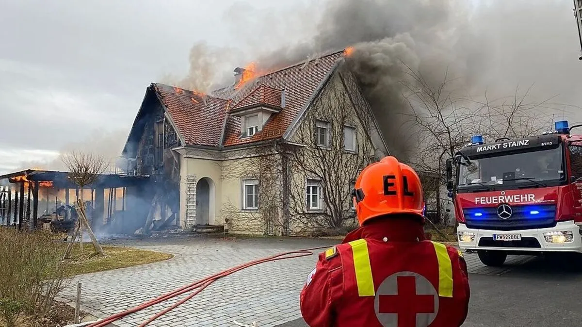 Bei dem Brand wurde niemand verletzt