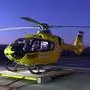 ABD0018_20161230 - KREMS - ÖSTERREICH: "Christophorus 2" ÖAMTC Notarzthubschrauber anl. Start der 24-Stunden Hilfe der Flugrettung am Stützpunkt Gneixendorf, Krems, Donnerstag, 29. Dezember 2016. - FOTO: APA/HANS PUNZ