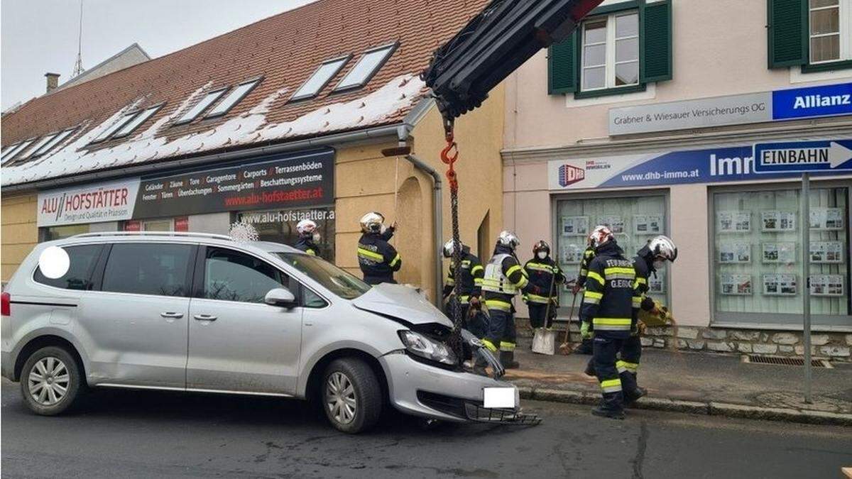 Der Unfall passierte an der Kreuzung Grazer Straße/Bürgergasse