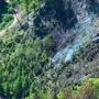 Aufnahme vom Waldbrand bei Eisbach-Rein in der Steiermark 