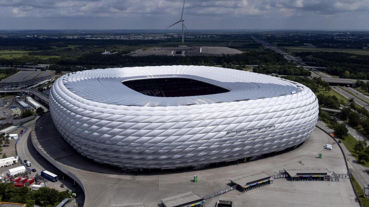 Die Allianz Arena in München