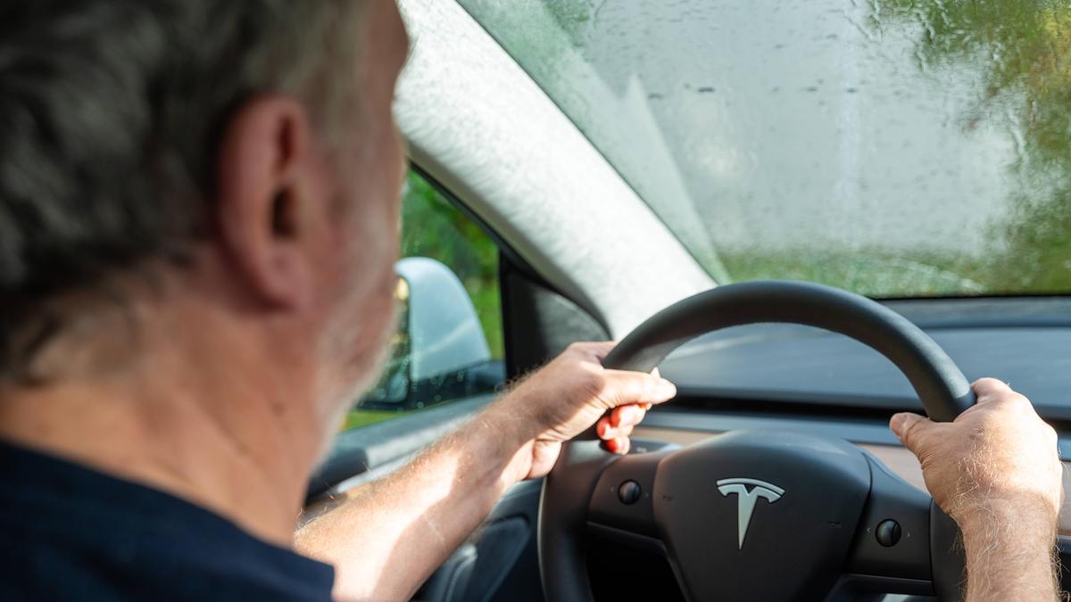 Bei einer Testfahrt mit einem Elektroauto stieg ein Deutschlandsberger besonders ins Gas