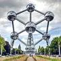 Das Atomium in Brüssel 