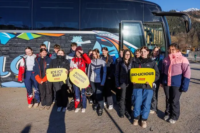 Auch aus dem Murtal und Murau waren einige Schulklassen dabei, etwa hier Schüler vom BG/BRG Judenburg...