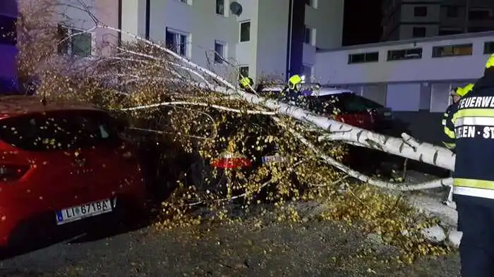 Die Feuerwehr Liezen war in den Morgenstunden am Dienstag mit Aufräumarbeiten beschäftigt.