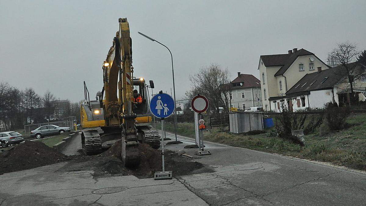 Kein Weiterkommen gibt es derzeit auf der Schleifenstraße