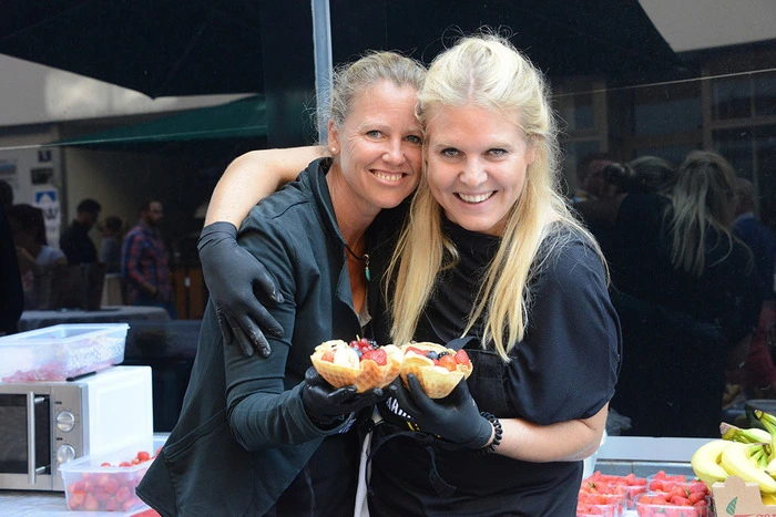 Yvonne Krakolinig und Sandra Pasterk vom Cafe Latte