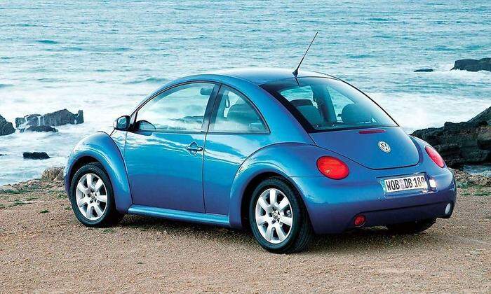 Den Beetle gab es als Coupé und als Cabrio