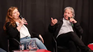 Bürgermeisterin Heinrich und Unternehmer Fröschl im Streitgespräch