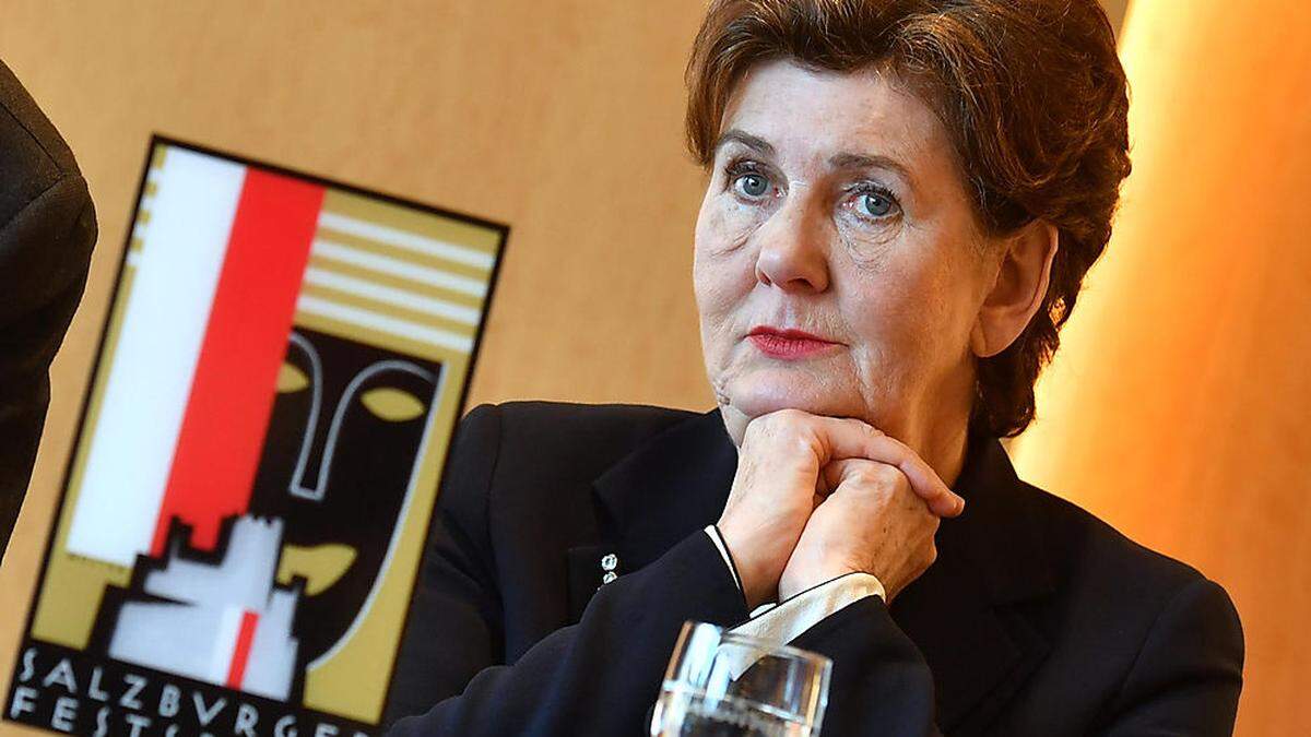 Langzeit-Präsidentin: Helga Rabl-Stadler