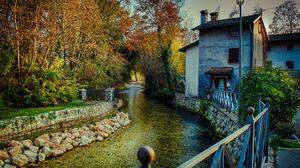 Romantisches Polcenigo - es gehört zu den schönsten Dörfern Italiens