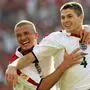 Zwei der „egoistischen Loser“: David Beckham (links) und Steven Gerrard hier bei der Euro 2004