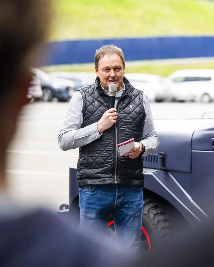 Christoph Gerlach bei einem Event am Red Bull Ring