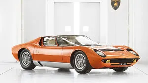 Die Lamborghini Miura aus dem Film "The Italian Job"