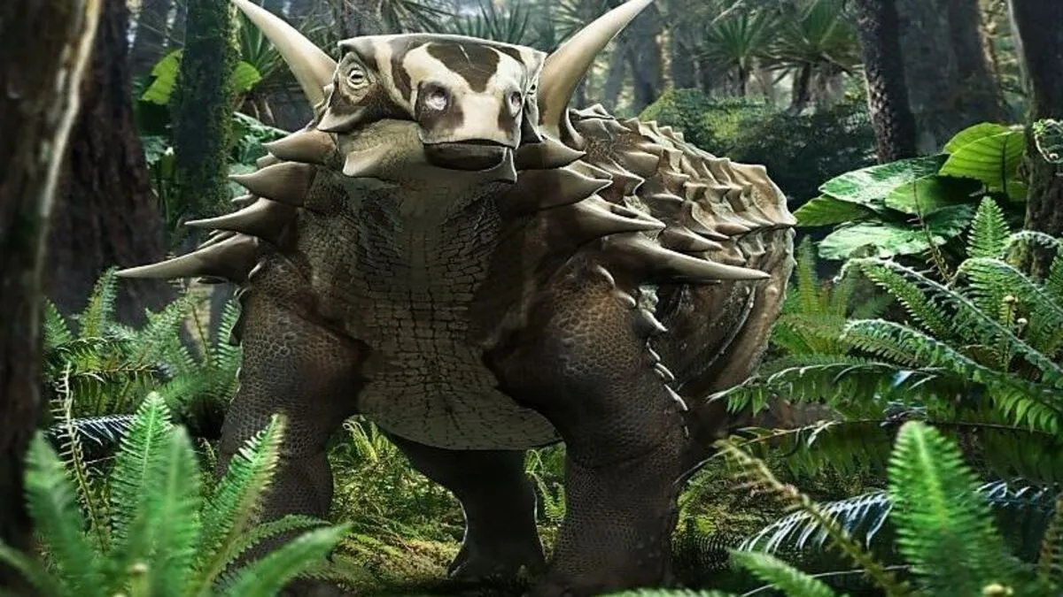 So dürfte der träge und schwerhörige Dinosaurier ausgesehen haben