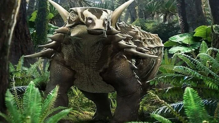 So dürfte der träge und schwerhörige Dinosaurier ausgesehen haben