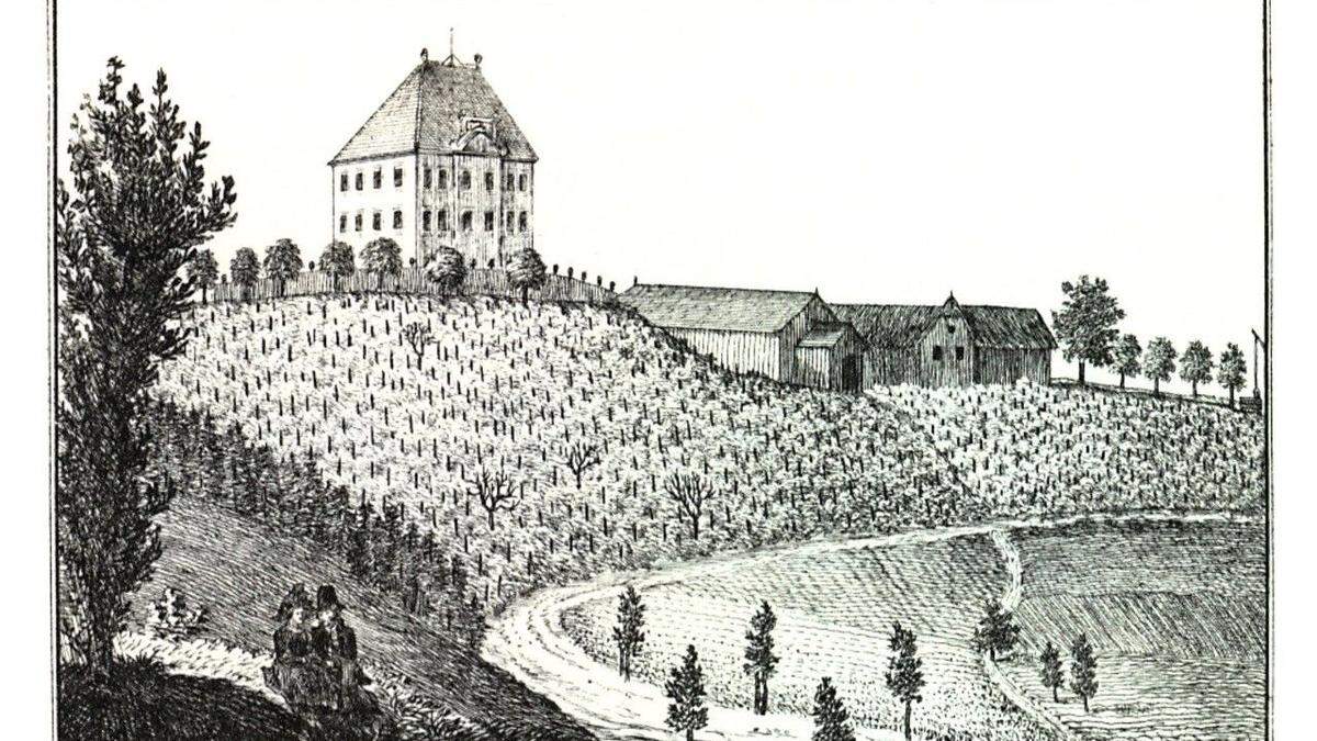 Schloss Flamhof in St. Nikolai im Sausal wurde 1663 Schauplatz einer Bluttat