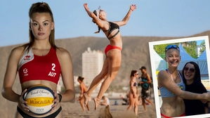 Anja Trailović will hoch hinaus, rechts mit Mama Živana