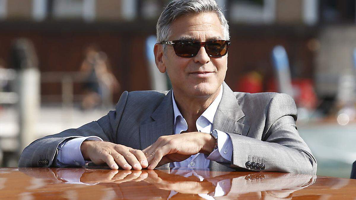 Erklärter Venedig-Liebhaber: George Clooney am Lido