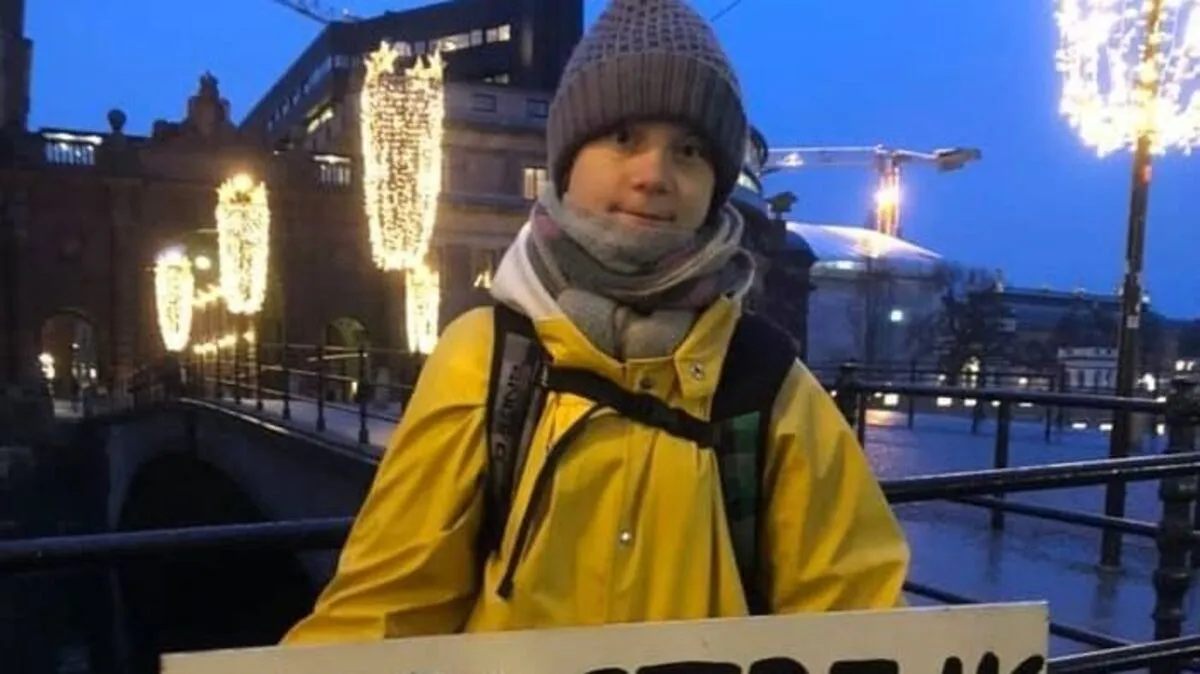 Greta Thunberg nahm ihren Protest in Schweden wieder auf
