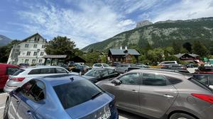 In Altaussee findet man im Sommer und Herbst oft kaum noch einen Parkplatz