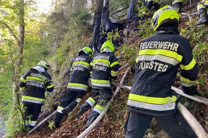 Einsatz im Gebiet Proles am 28. September