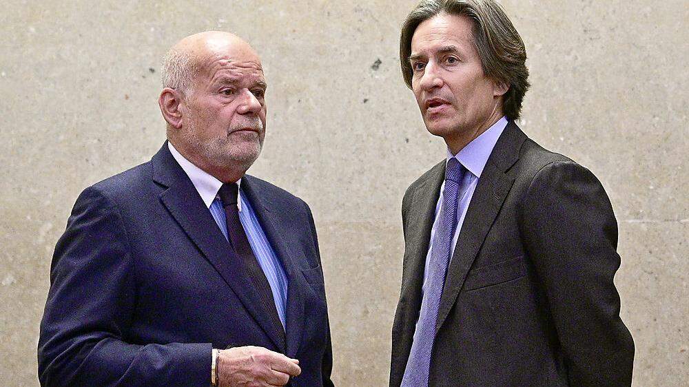 Ermittlungen gegen Grasser endgültig eingestellt  - mit Anwalt Ainedter