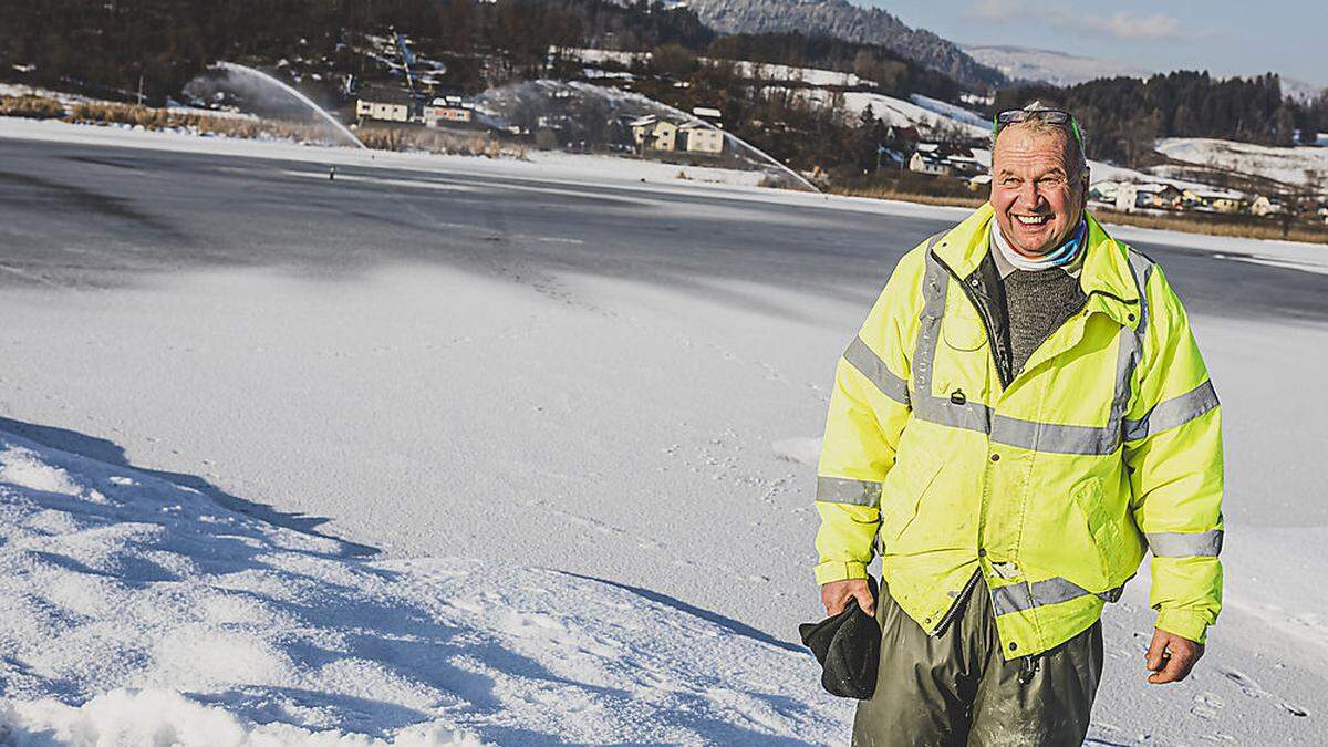 Hannes Weiss - Eislaufen beim Radlerstop geht bald wieder, aber mit Corona-Regeln