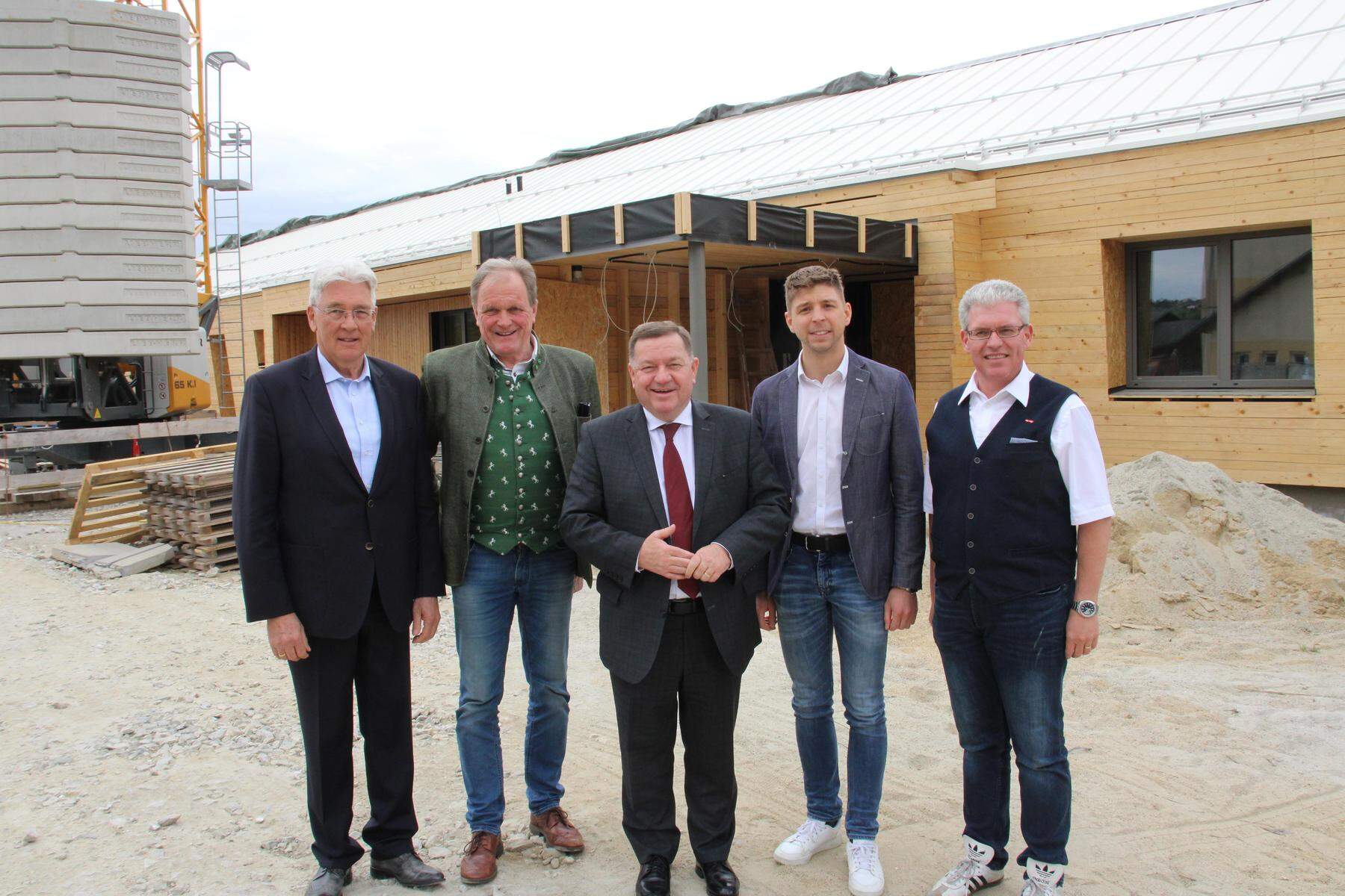 Krottendorf-Gaisfeld: Landesrat auf Bezirkstour: Land unterstützt Bau des Krottendorfer Kindergartens