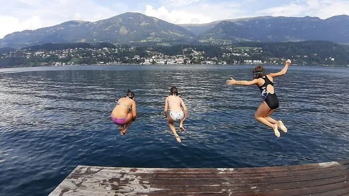 Auch ein Badetag im Spittaler Strandbad steht während der Kindersporttage auf dem Programm